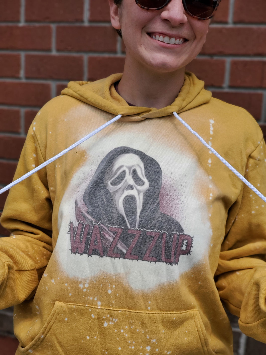 CUSTOM ORDER BLEACHED HOODIE